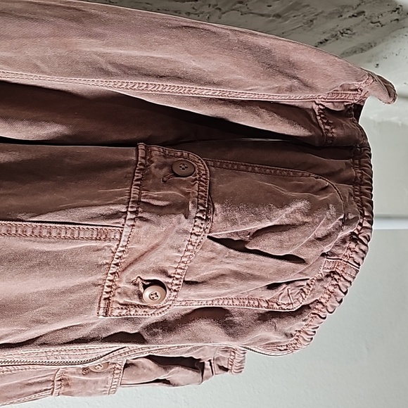 AE American Eagle Jacket Coat Anorak Utility Outerwear Hooded Hoodie Pockets S - Picture 5 of 14